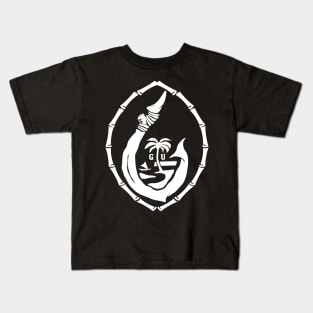 Vintage Chamorro Hook - 671 Guam Seal Kids T-Shirt